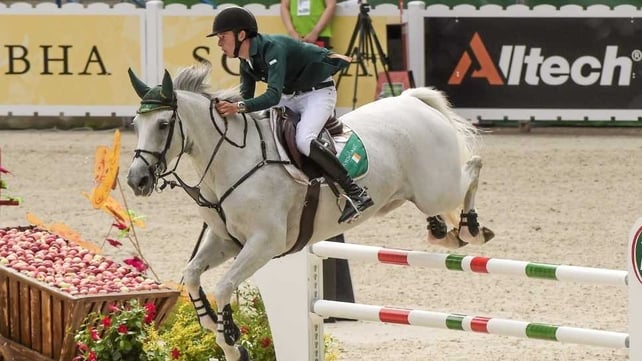 Bertram Allen: 'I didn't quite expect to be that fast and I'm surprised to be in the lead'