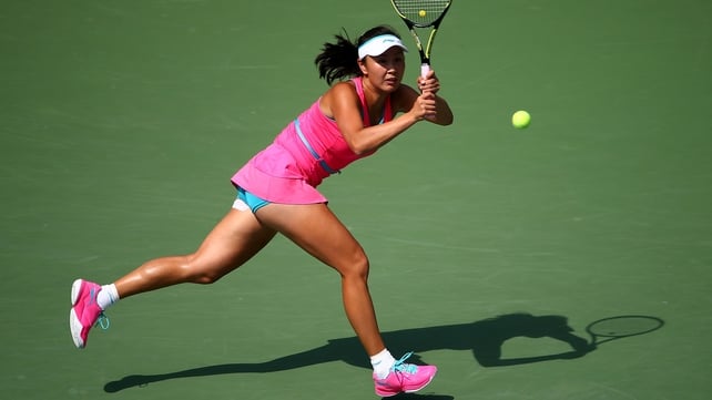 Peng Shuai blasted past Belinda Bencic at the US Open