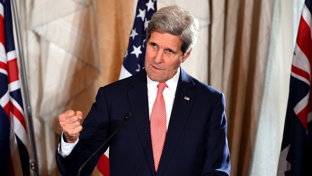 The talks are John Kerry's first face-to-face meeting with the Palestinians since late July The talks are John Kerry's first face-to-face meeting with the Palestinians since late July