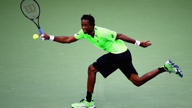 Gael Monfils is back to the US Open quarter-finals for the first time since 2010
