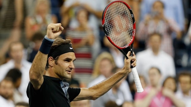 Roger Federer now has a last-eight meeting with Gael Monfils