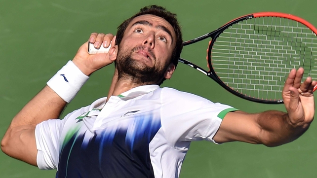 Marin Cilic is in through to the semi-finals in New York