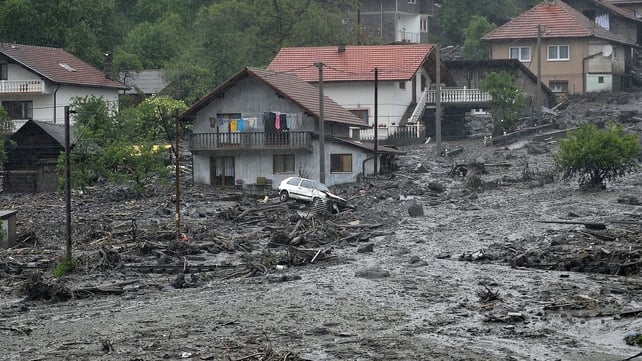 Quake area around Zenica had been recovering from severe floods that hit the region earlier this year Quake area around Zenica had been recovering from severe floods that hit the region earlier this year