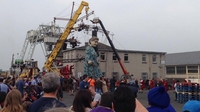 'Giant Granny' roaming Limerick streets 'Giant Granny' roaming Limerick streets