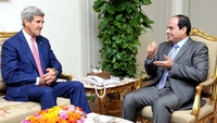 Kerry holds 'frank' talks with Egyptian President Kerry holds 'frank' talks with Egyptian President