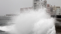 Powerful typhoon hits southern Japan Powerful typhoon hits southern Japan