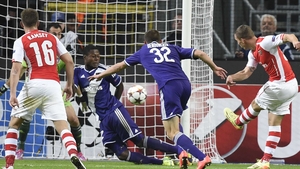 Lukas Podolski scored the late winner Lukas Podolski scored the late winner
