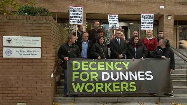Workers are engaged in a row over pay and conditions Workers are engaged in a row over pay and conditions