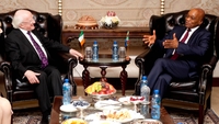 Higgins has 'frank' meeting with Zuma in Pretoria Higgins has 'frank' meeting with Zuma in Pretoria