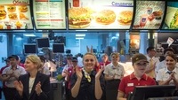 McDonald's reopens flagship Moscow outlet McDonald's reopens flagship Moscow outlet