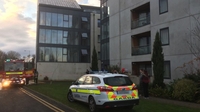 Dublin apartment complex evacuated after fire Dublin apartment complex evacuated after fire