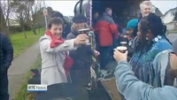 Six One News: Detroit Water Brigade visit Cobh Six One News: Detroit Water Brigade visit Cobh