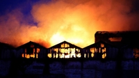 Fire service remains at Carlow fire scene Fire service remains at Carlow fire scene