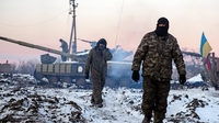 Ten killed after shell hits bus near Donetsk Ten killed after shell hits bus near Donetsk