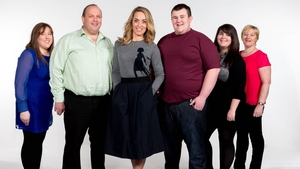 Kathryn Thomas with this year's Operation Transformation leaders