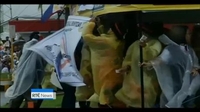 Six One News: Storm curtails Pope Francis's Tacloban visit Six One News: Storm curtails Pope Francis's Tacloban visit