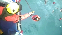 Three fishermen rescued from sinking vessel Three fishermen rescued from sinking vessel