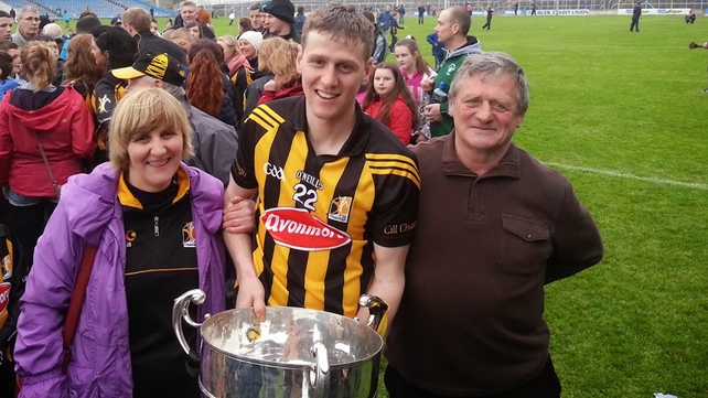 Johnny Ryan pictured with his wife Lilly and son Lester Johnny Ryan pictured with his wife Lilly and son Lester