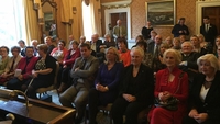 Carers honoured by President Higgins in Dublin Carers honoured by President Higgins in Dublin
