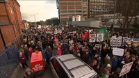 Thousands take part in anti-water charge protests Thousands take part in anti-water charge protests