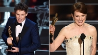 Redmayne and Moore take top awards at Oscars Redmayne and Moore take top awards at Oscars