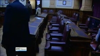 Nine News Web: Cork city council meeting suspended due to anti-water charge protesters Nine News Web: Cork city council meeting suspended due to anti-water charge protesters