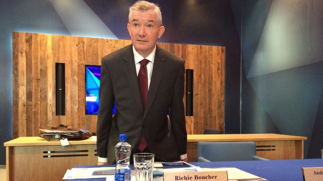 Bank of Ireland CEO Richie Boucher said there were 'flaws' in its understanding of risk in the run-up to the financial crisis Bank of Ireland CEO Richie Boucher said there were 'flaws' in its understanding of risk in the run-up to the financial crisis