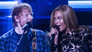 Ed Sheeran and Beyoncé