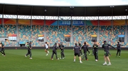 Ireland in training ahead of the game