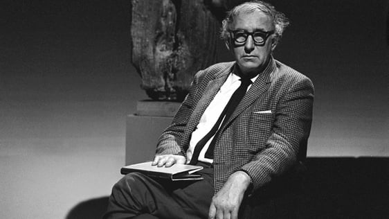 Patrick Kavanagh on 'Spectrum' in 1964.