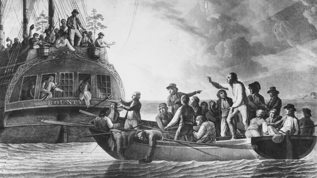 Captain William Bligh and some crew members were set adrift from the Bounty