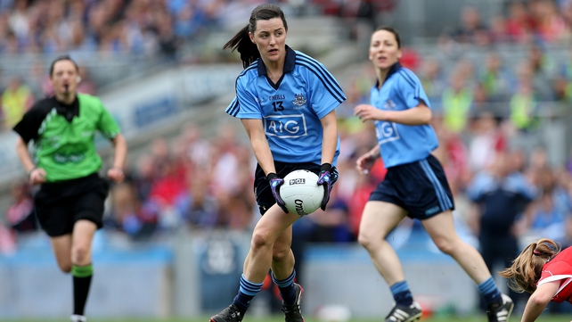 Captain Lyndsey Davey helped Dublin into another All-Ireland ladies football final with 1-2 in the semi-final win over Armagh