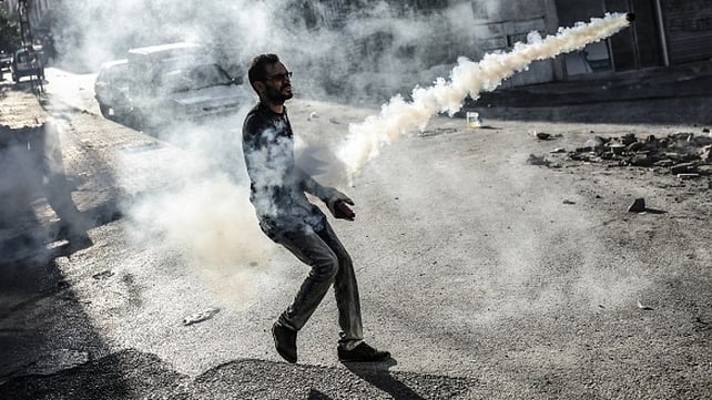 There have been a number of protests and confrontations with police in Ankara and Istanbul