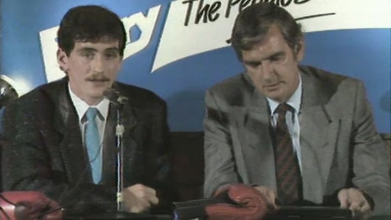 Barry McGuigan and Barney Eastwood
