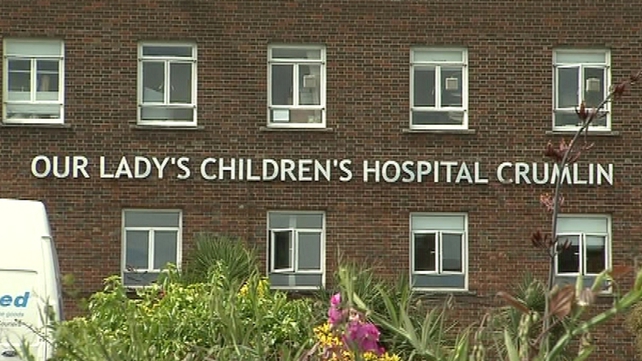 There are 143 waiting for surgery at Our Lady's Children's Hospital Crumlin