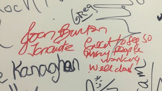 Hands-on leader Joan Burton makes her mark at PayPal's HQ Hands-on leader Joan Burton makes her mark at PayPal's HQ