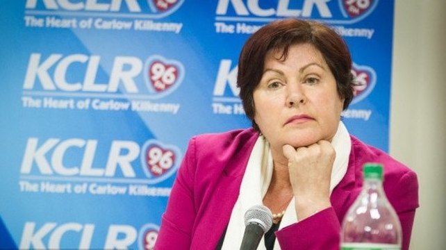 Ann Phelan stormed out of a debate on KCLR radio last night Ann Phelan stormed out of a debate on KCLR radio last night