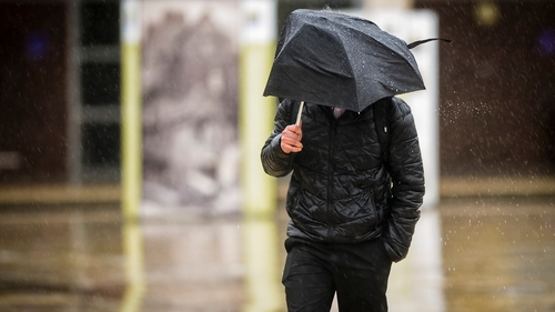 Met Éireann has warned of heavy overnight rain Met Éireann has warned of heavy overnight rain