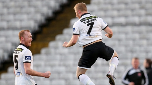 Daryl Horgan has been in flying form for Dundalk this season Daryl Horgan has been in flying form for Dundalk this season