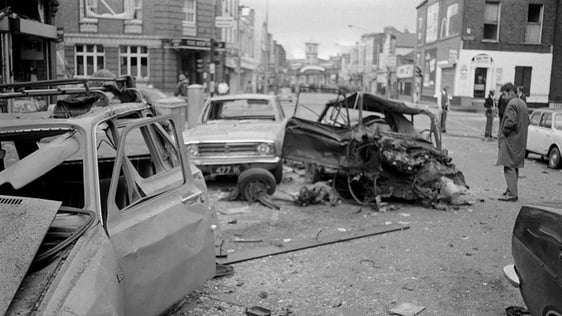 Aftermath Of Dublin Bombings