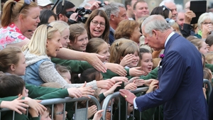 Prince Charles meets with locals in Donegal town Prince Charles meets with locals in Donegal town