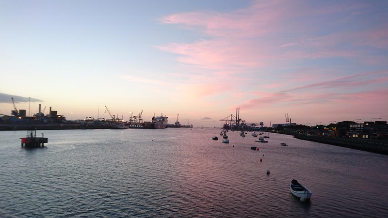 Gardaí said the man slipped and fell into the water while trying to access the pier from a boat