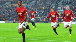 Rashford struck the match-winner in injury time Rashford struck the match-winner in injury time