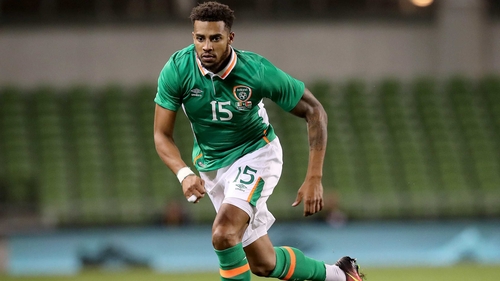 Cyrus Christie started in the win over Germany during the Euro 2016 qualification campaign Cyrus Christie started in the win over Germany during the Euro 2016 qualification campaign