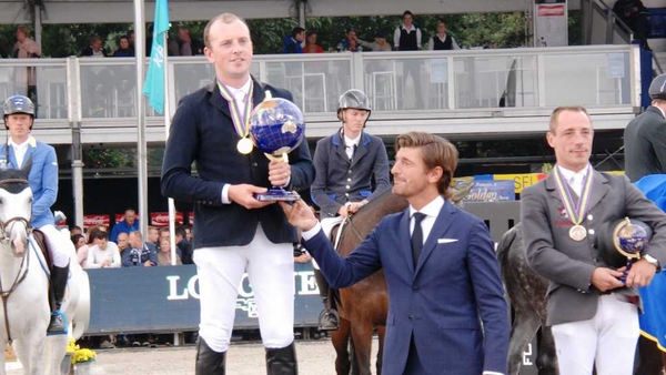 Ger O'Neill took the gold medal with two clear rounds Ger O'Neill took the gold medal with two clear rounds