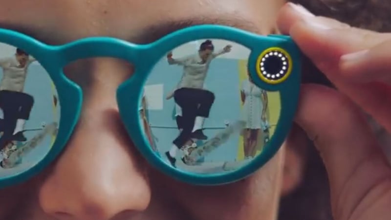 The "Spectacles" are being sold via the website or from vending machines called Snapbots