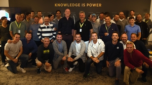 Paul O'Connell spoke to Europe's Ryder Cup team Paul O'Connell spoke to Europe's Ryder Cup team