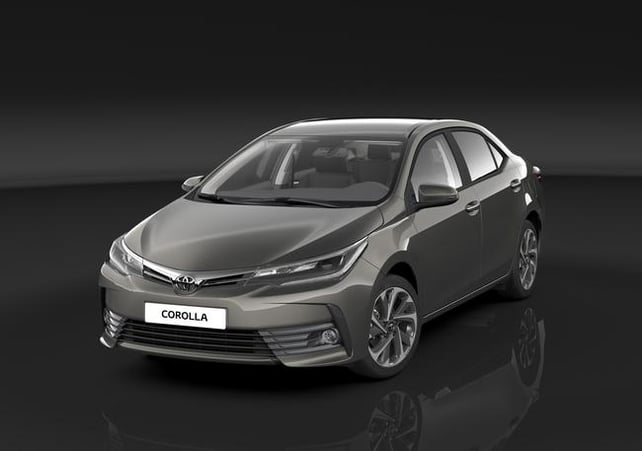 Toyota's new Corolla for next year. Toyota's new Corolla for next year.