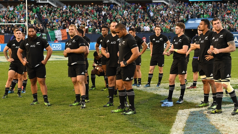 Ireland beat New Zealand in Chicago last weekend