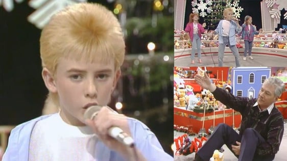 Tommy Scott on The Late Late Toy Show (1986)